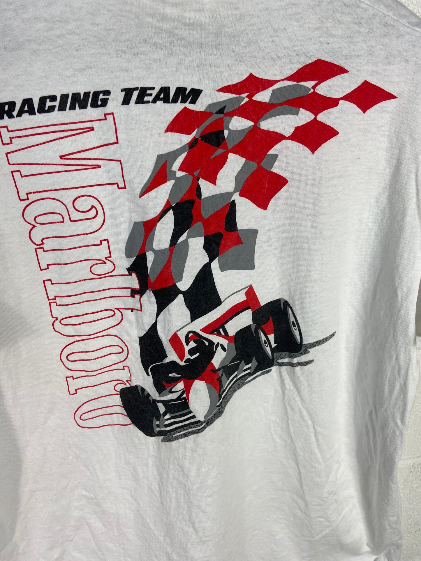 VTG Marlboro Racing Team Pocket Tee Sz XL