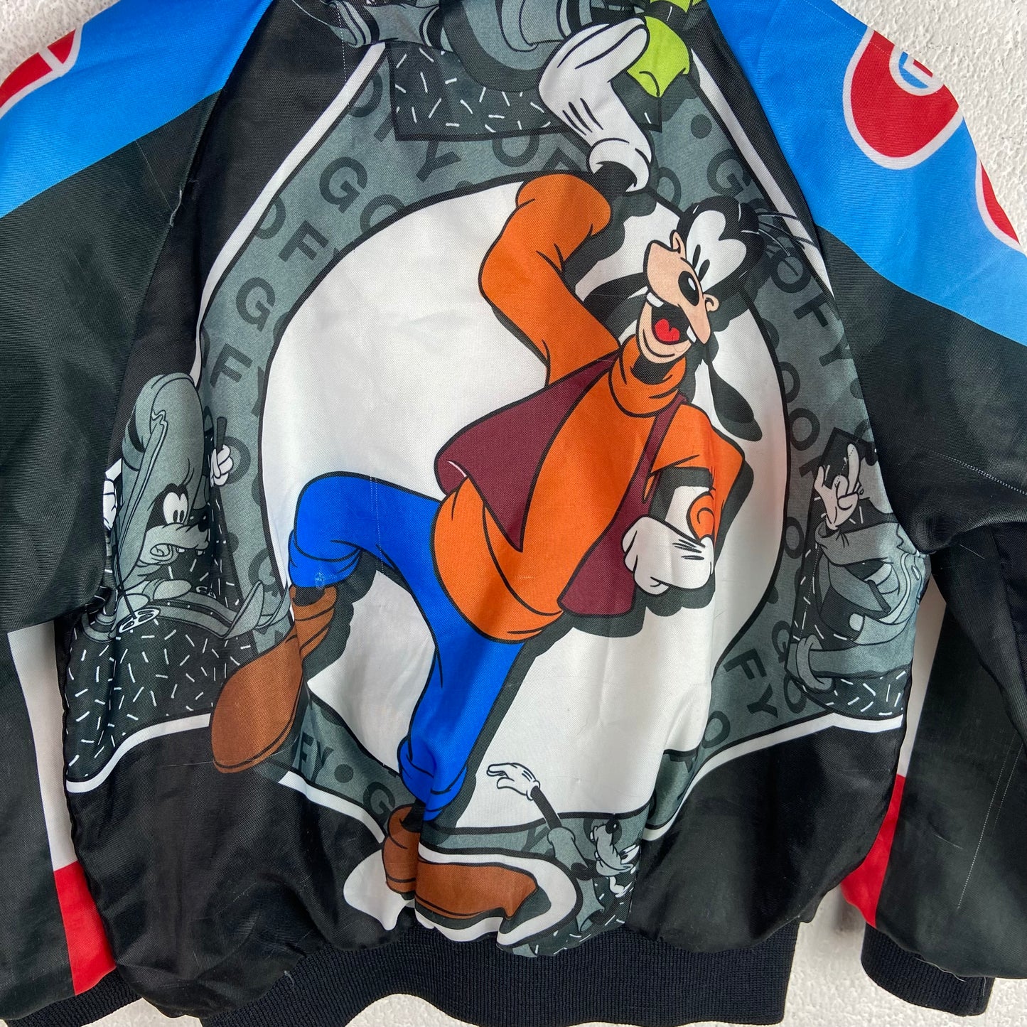 VTG Toddler Chalkine Goofy Fanimation Jacket Sz 5T