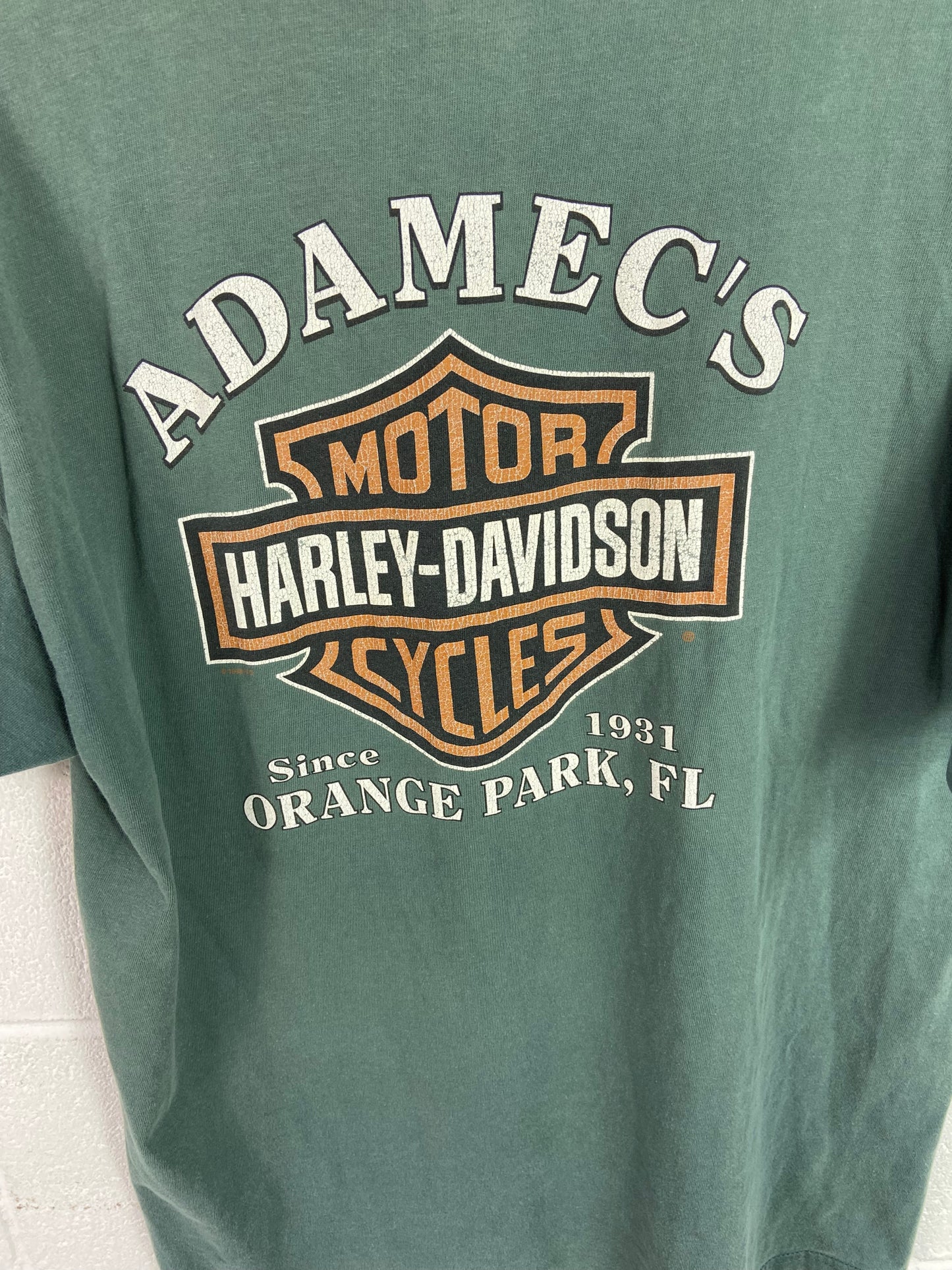 VTG Adamec’s Harley Davidson Tee Sz M