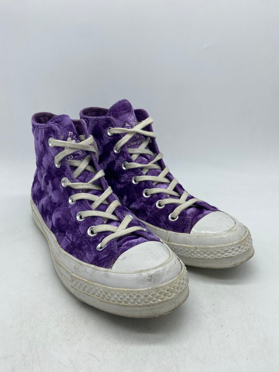 Preowned Converse Golf le Fleur TTC Quilted Velvet Hi-Top Sz 6M/7.5W