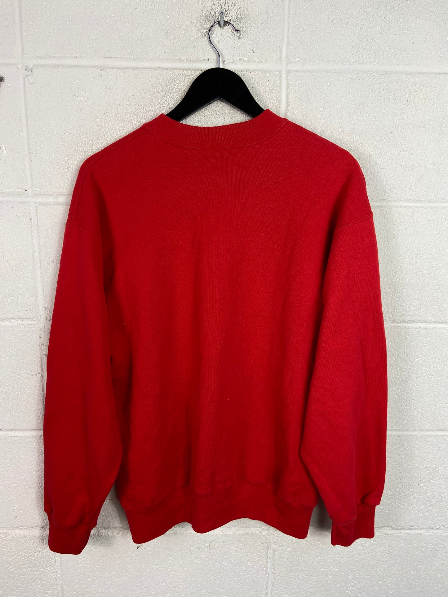 VTG Chicago Bulls Red Crewneck Sz L