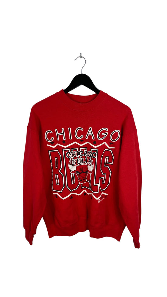 VTG Chicago Bulls Red Crewneck Sz L