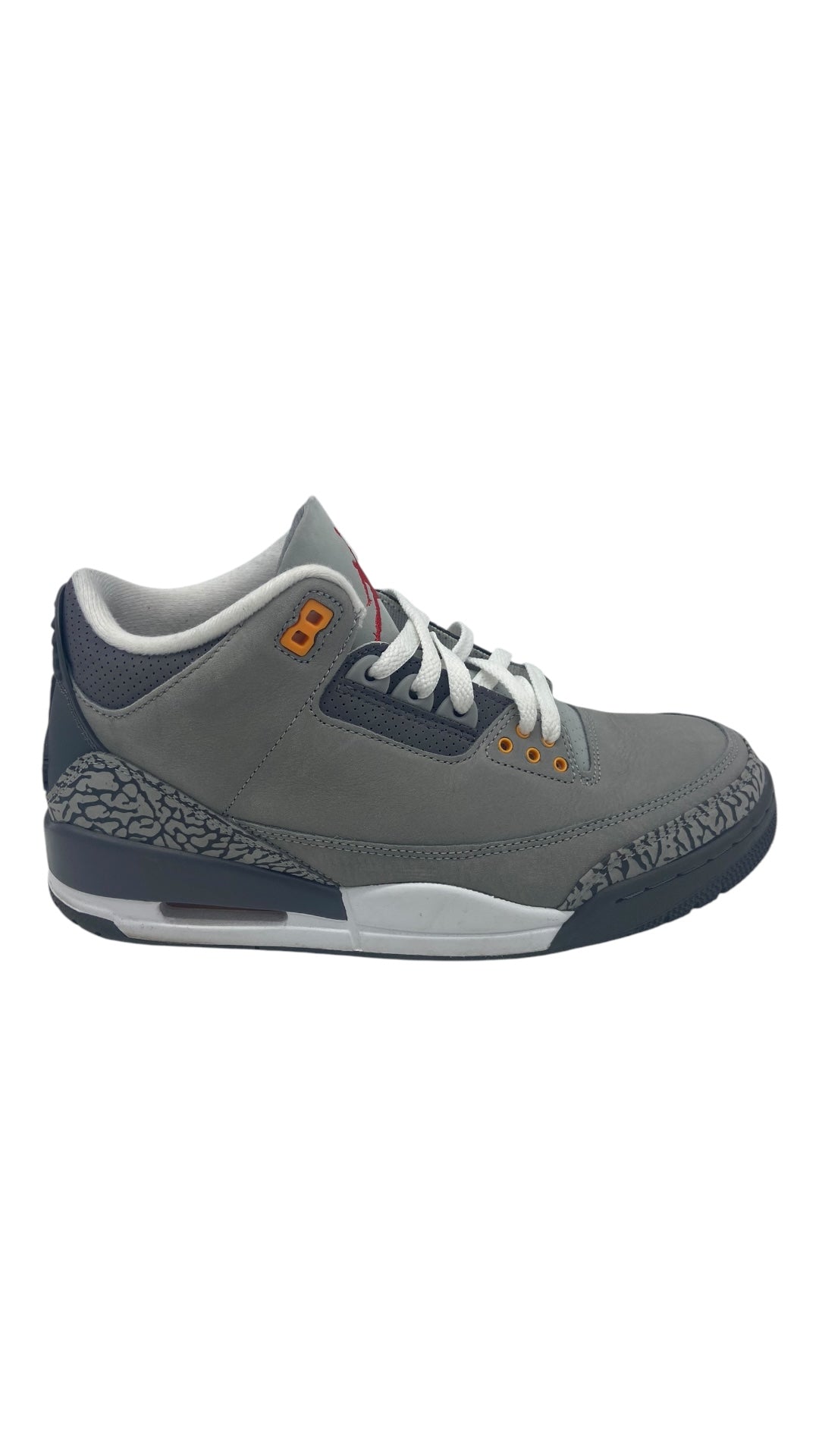 Preowned Air Jordan 3 Cool Grey Sz 9M/10.5W CT8532-012