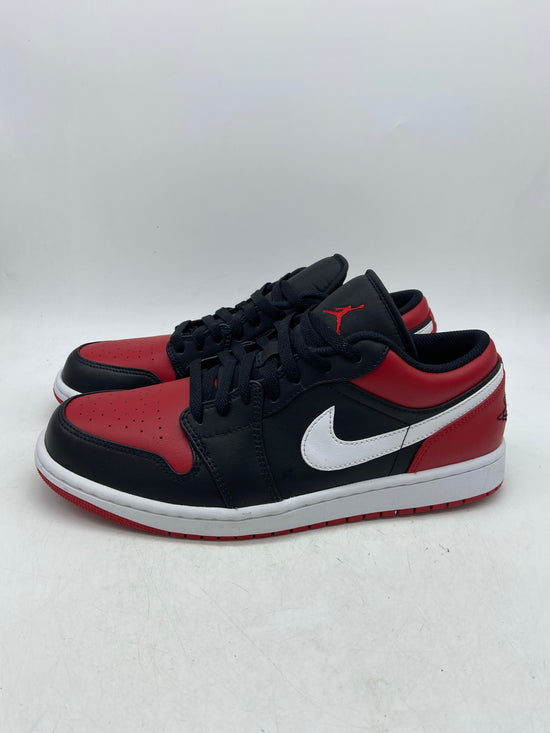 Preowned Air Jordan 1 Low Alternate Bred Toe Sz 11M/12.5W 553558-066