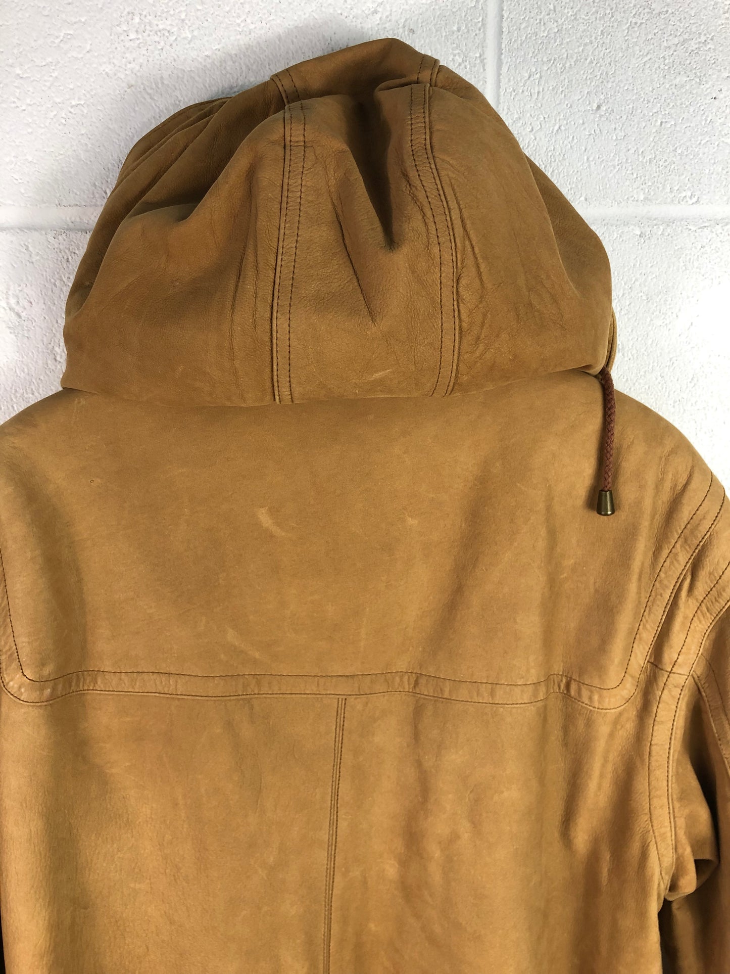 VTG Preston and York Suede Fireman Ladder Jacket Sz L