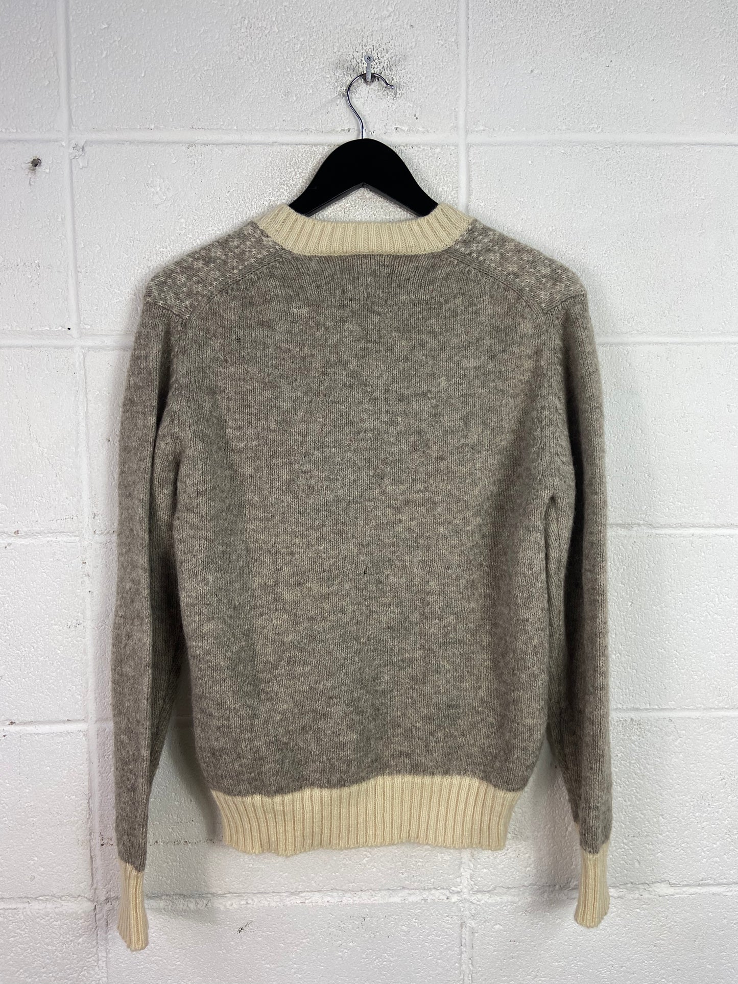 VTG Puritan Wool V-Neck Sweater Sz Wmns L