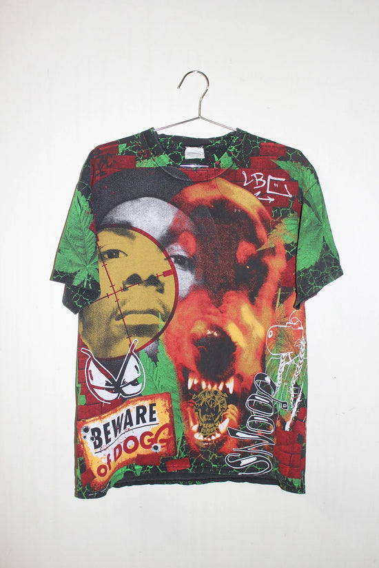 Backstock Co. Beware of Snoop Dogg on 90's Vintage Printed Tee