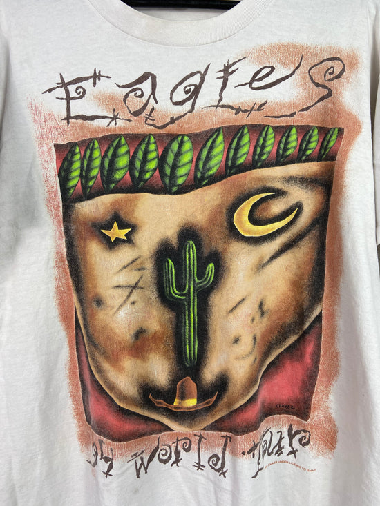 VTG Eagles World Tour 94 Cactus Tee Sz XL