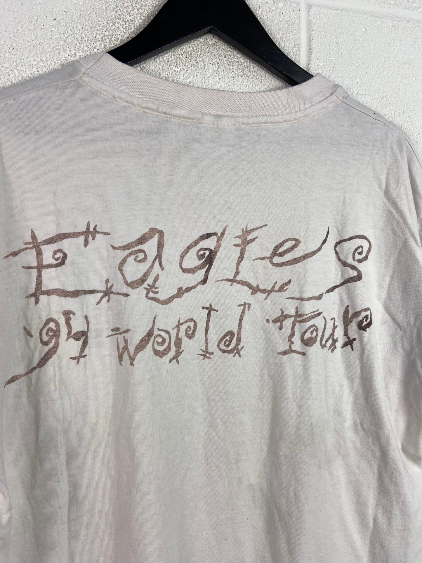 VTG Eagles World Tour 94 Cactus Tee Sz XL