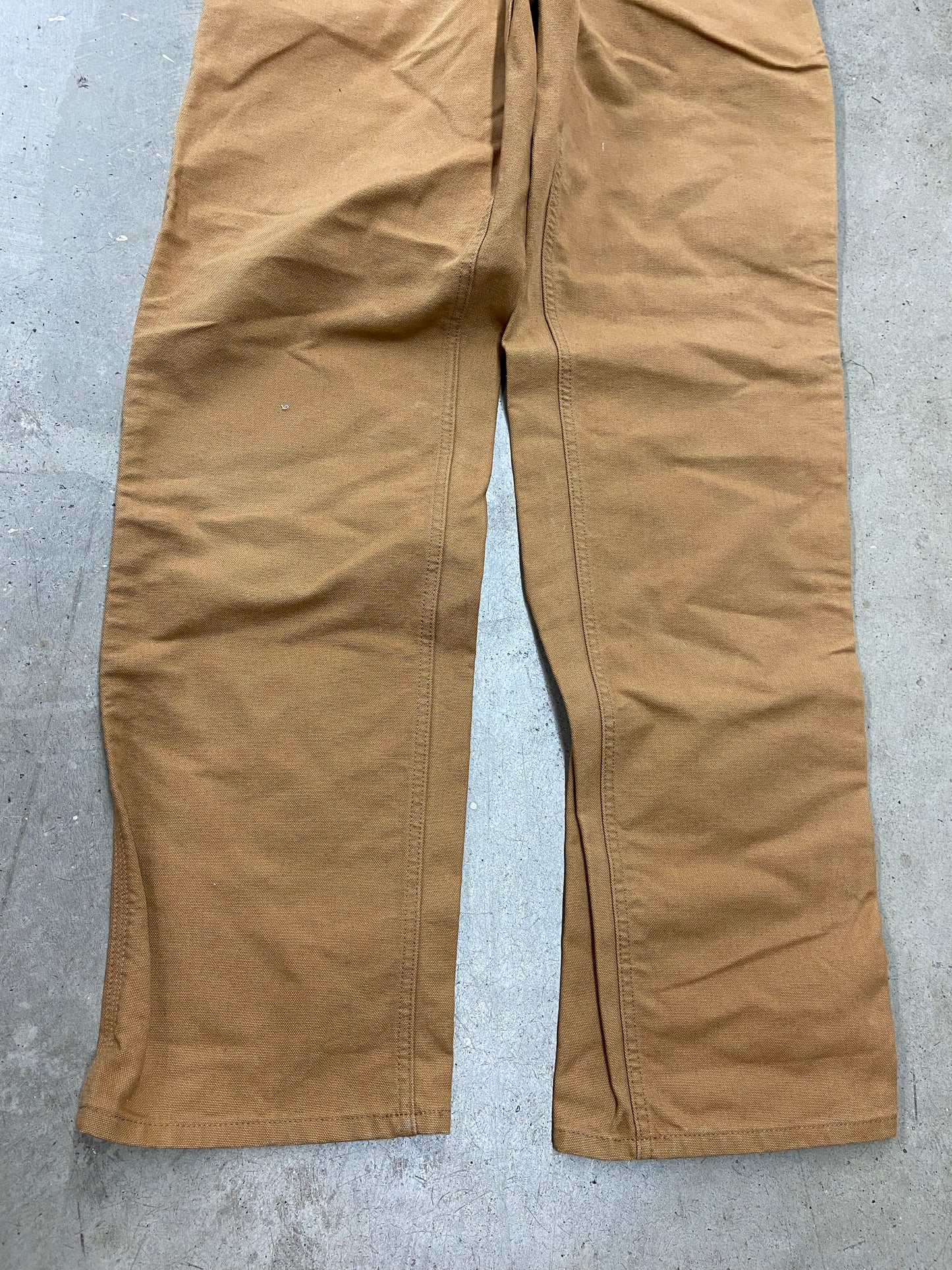 Carhartt Tan Carpenter Work Pants Sz 32x36