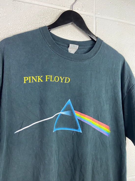 Y2K Pink Floyd Dark Side of the Moon Tee Sz XL