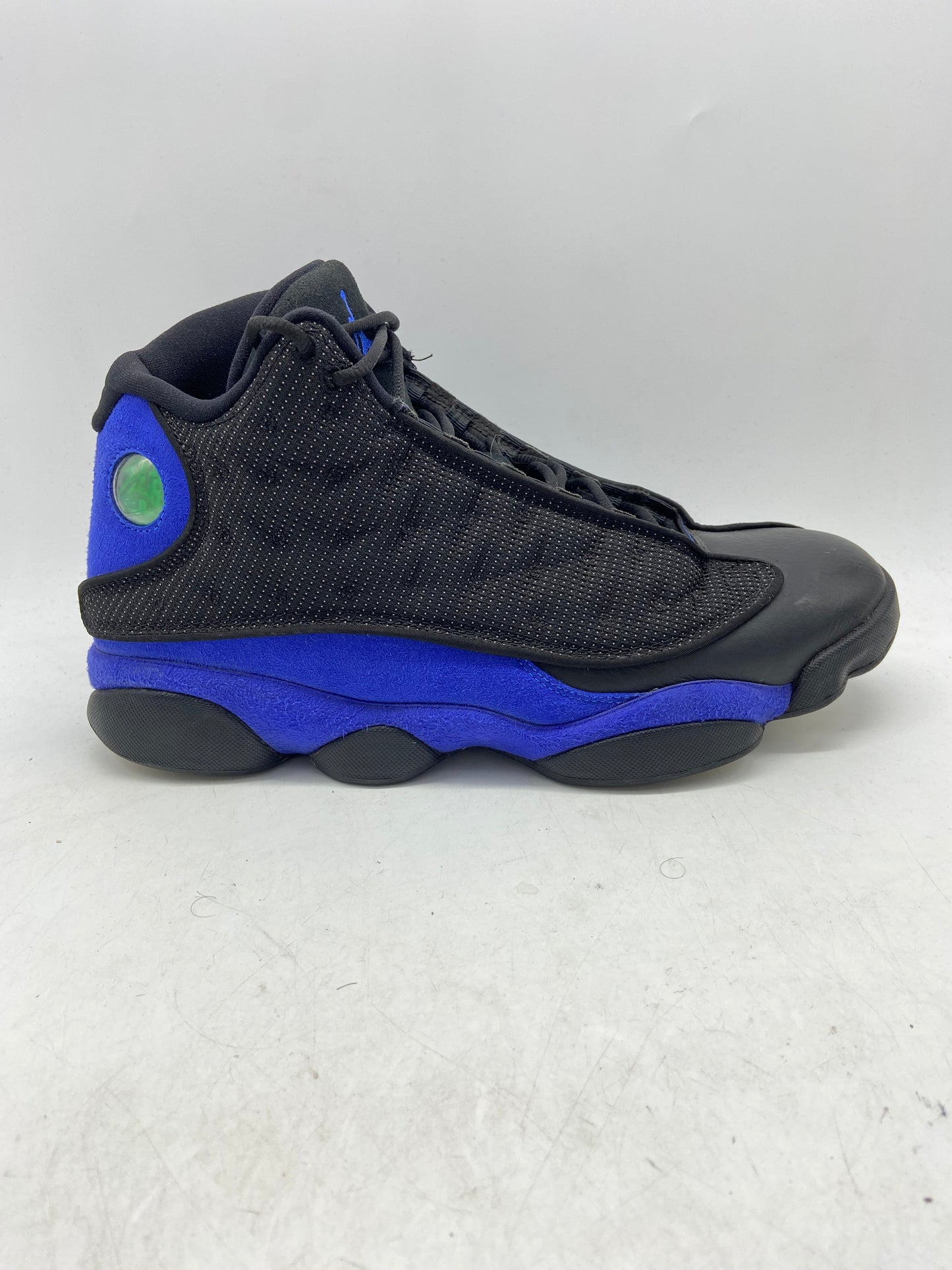 Preowned Jordan 13 Retro Black Hyper Royal Sz 10.5M/12W 414571-040