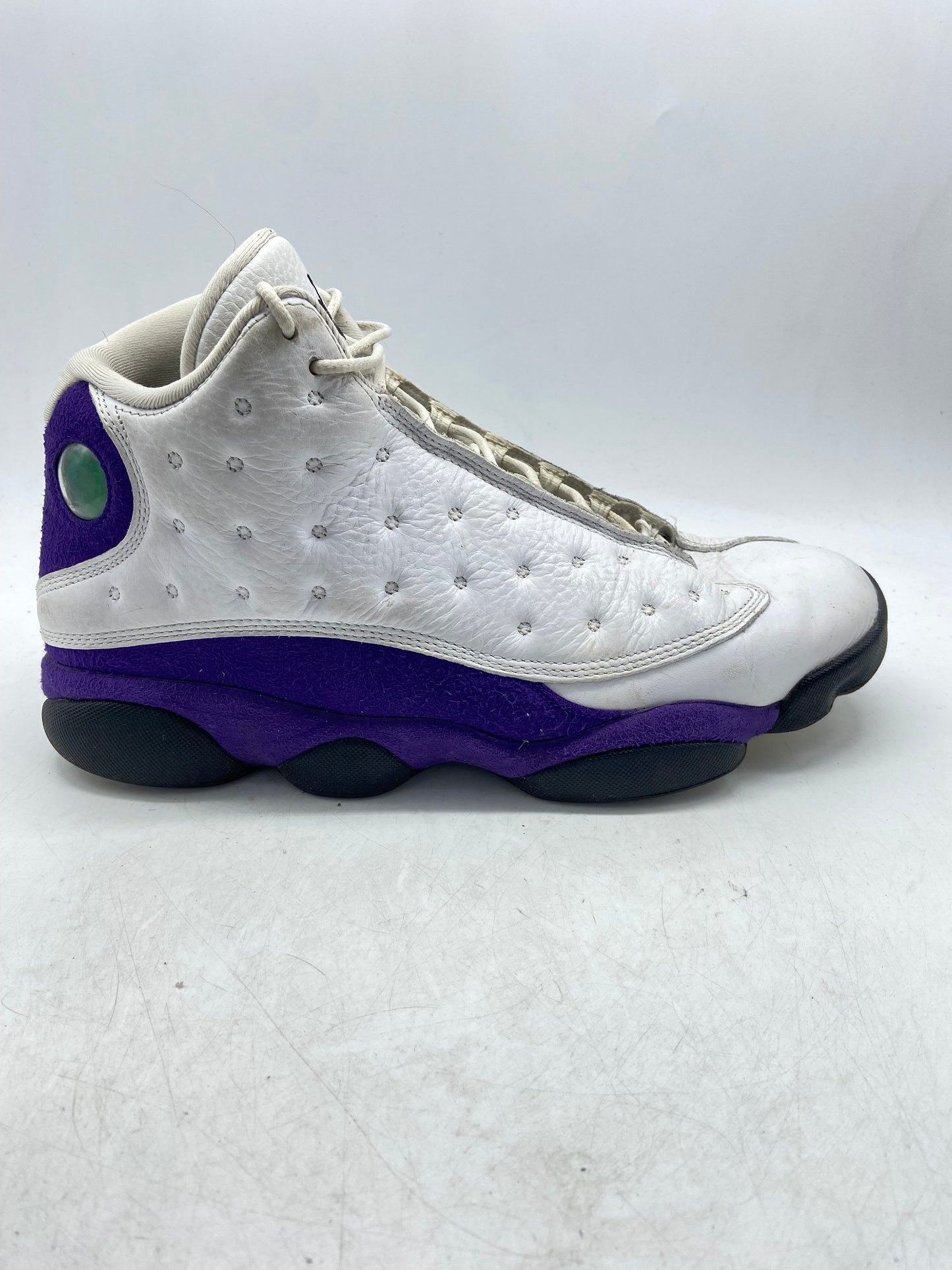 Beater Special Jordan 13 Retro Lakers Sz 10.5M/12W