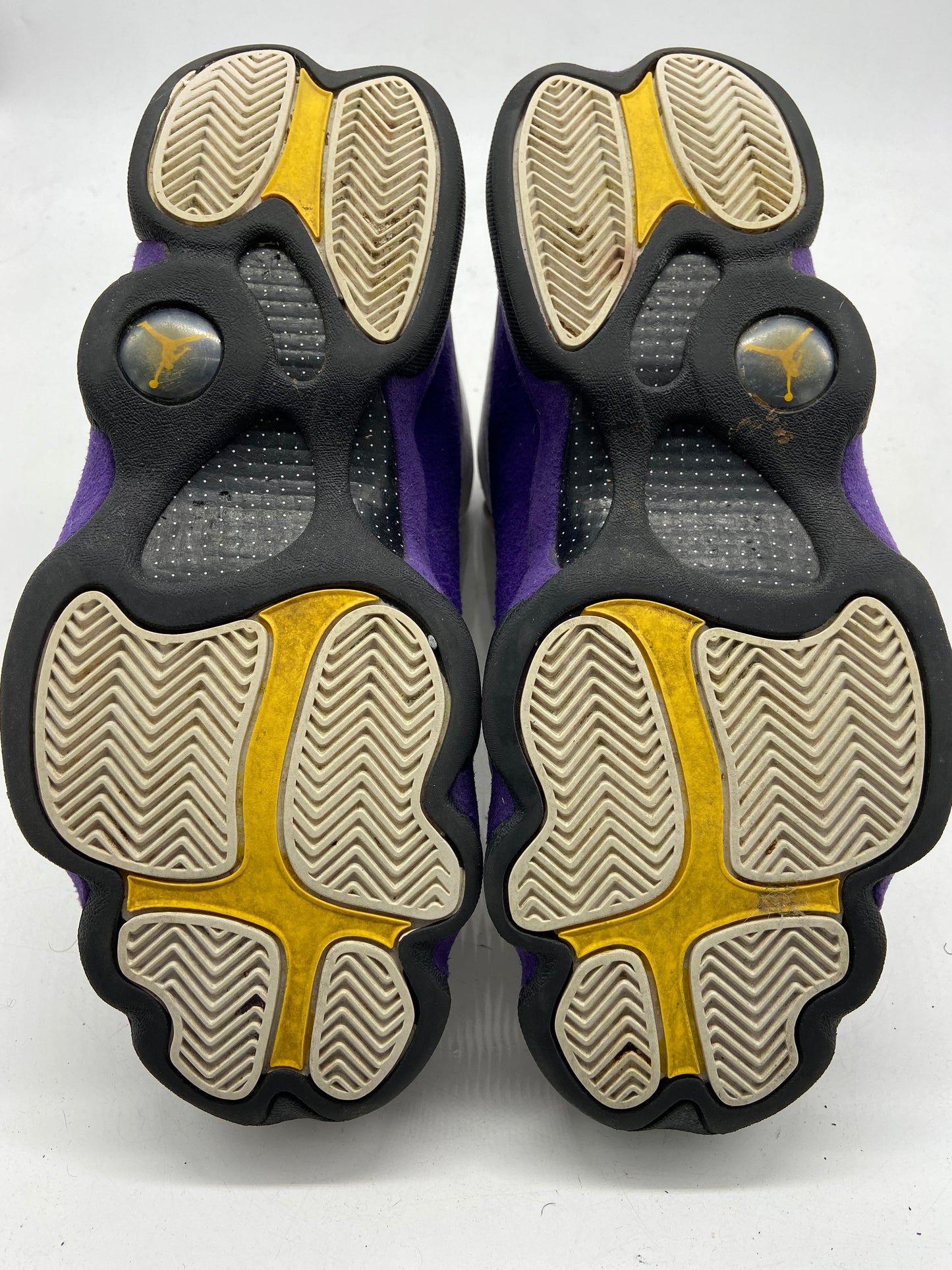 Beater Special Jordan 13 Retro Lakers Sz 10.5M/12W