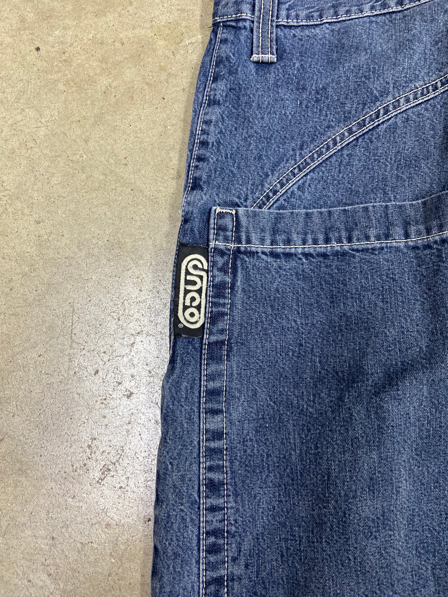 VTG JNCO Handy Man Jeans Sz 34x34