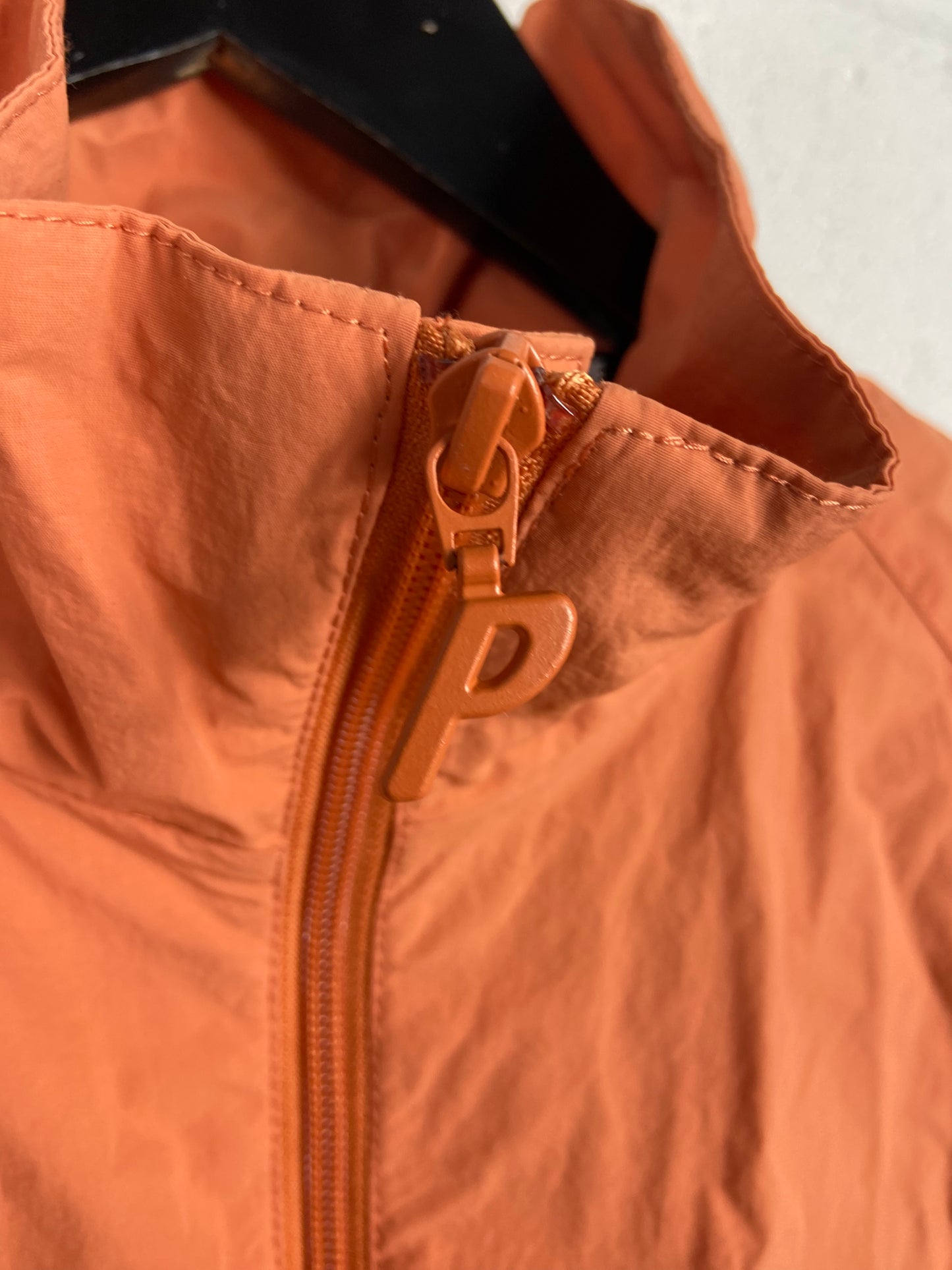 Palace Light Orange Vented Shell Jacket Sz M