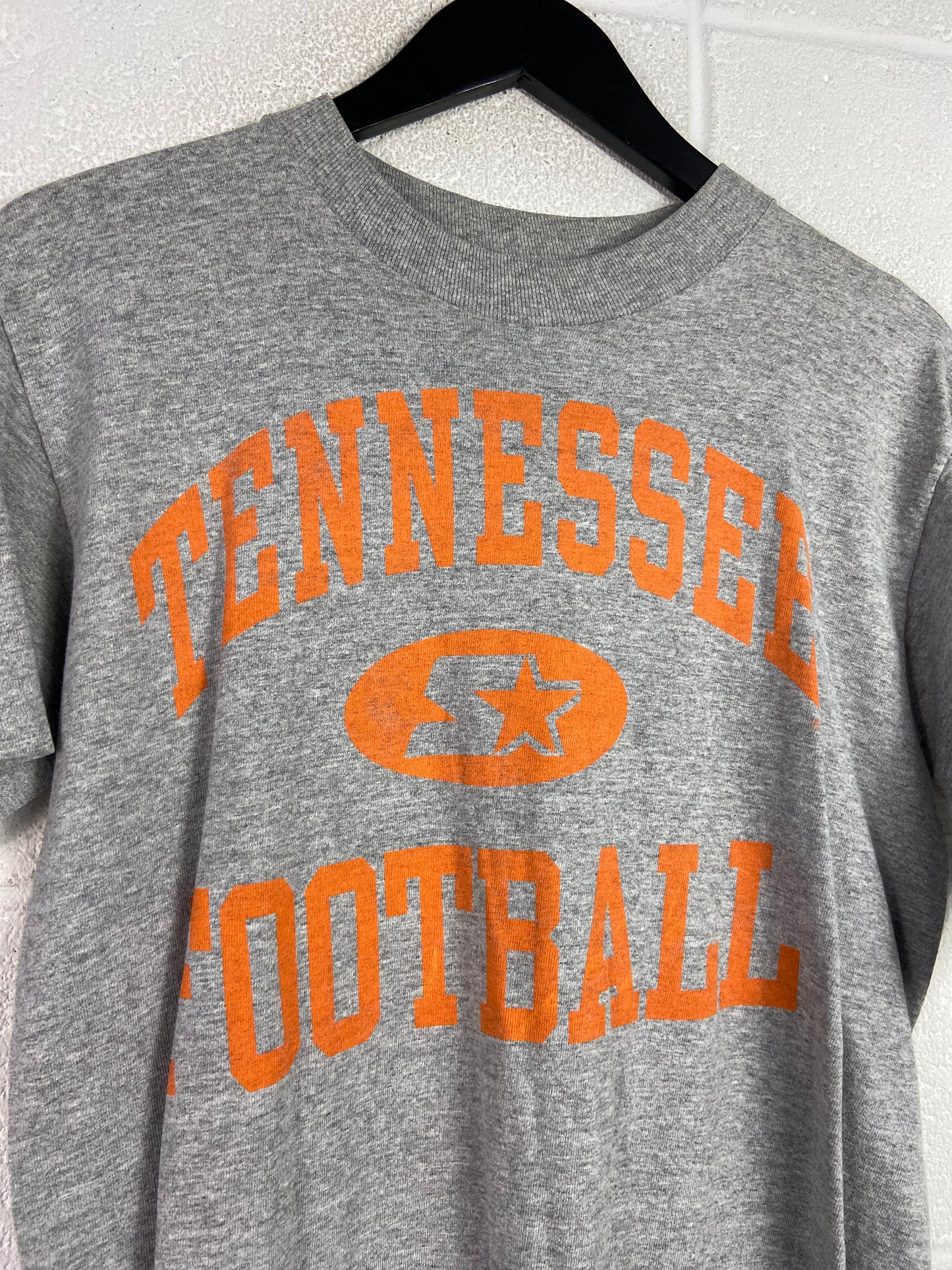 VTG Tennessee Vols Football Starter Grey Tee Sz M/L