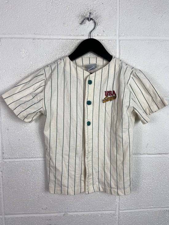 VTG Oshkosh Kids Baseball Jersey Sz 3T