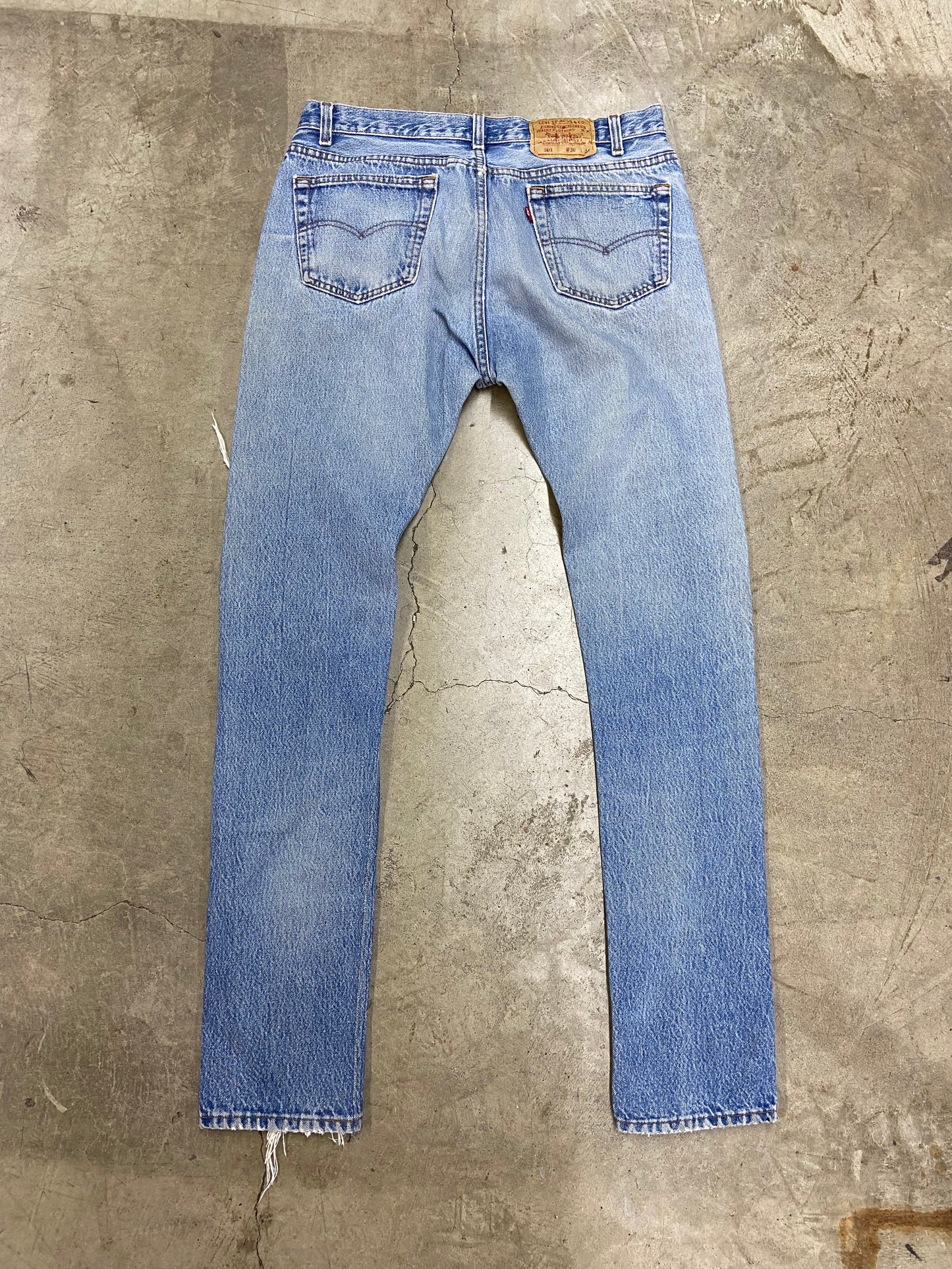 VTG Levi’s Reworked Thrashed Pants Sz 34x36