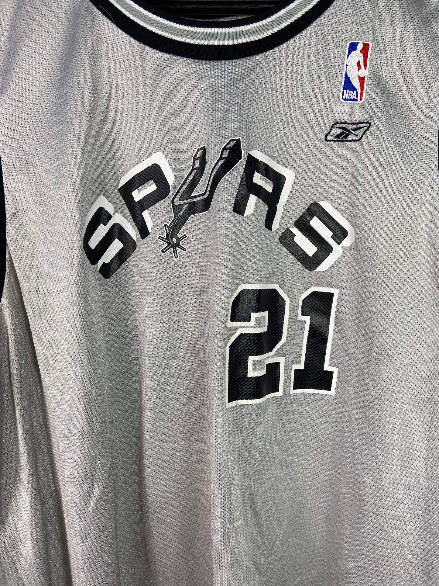 VTG Spurs Tim Duncan Jersey Sz XXL