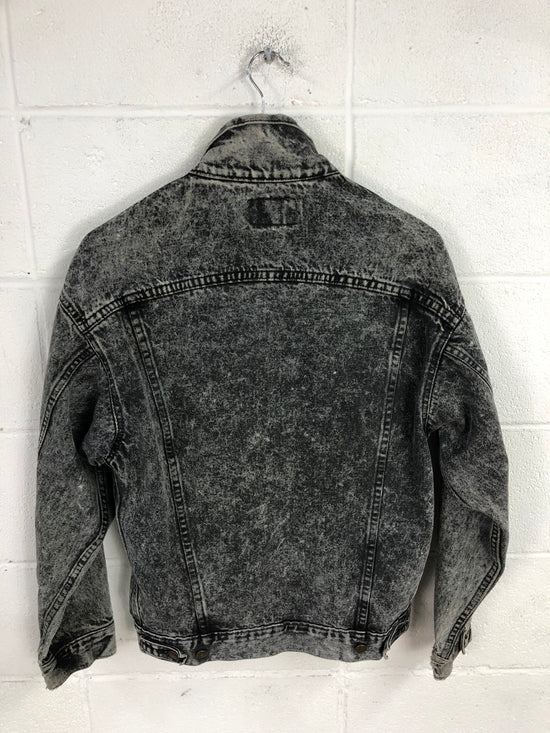 Vtg Levis Harley Davidson Patch Denim Jacket Sz M