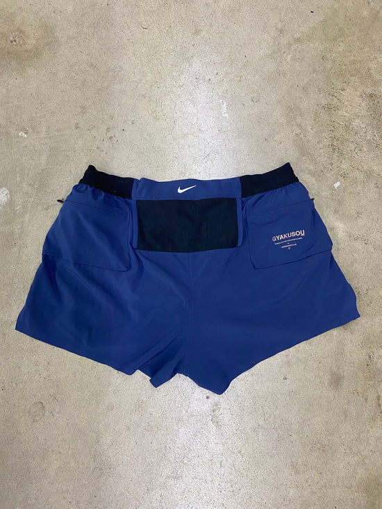 Nike Wmn's Gyakosu Undercover Lab Navy Running Shorts Sz M