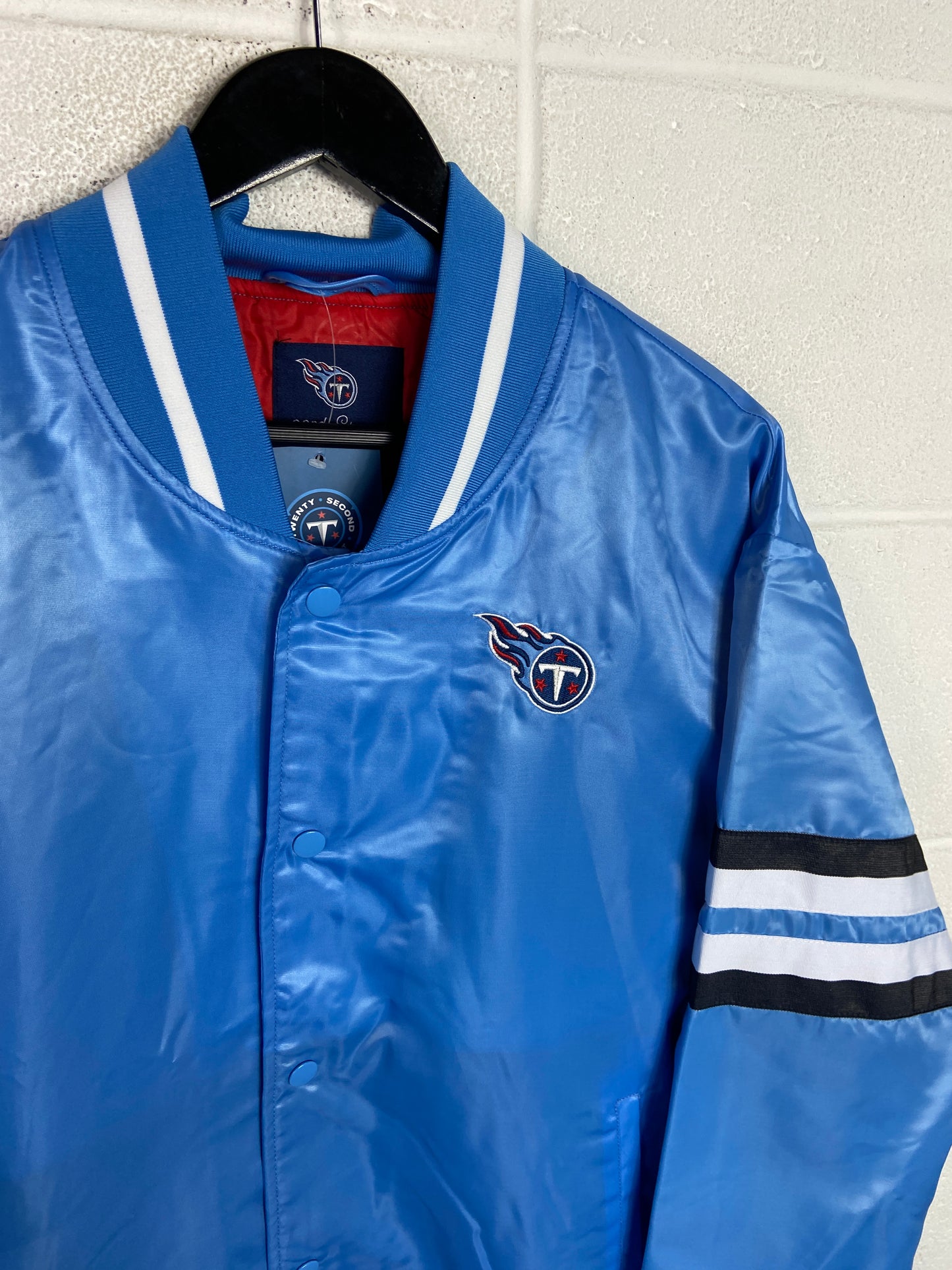 Tennessee Titans Season Ticket Member Exclusive Bomber Jacket Sz XXL