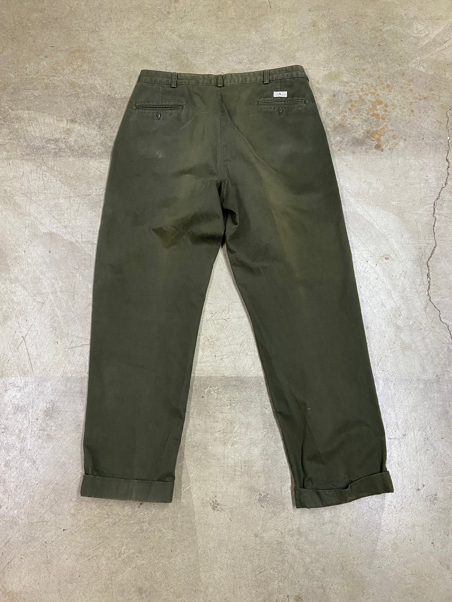 Polo Ralph Lauren Dark Olive Pants Sz 38x32