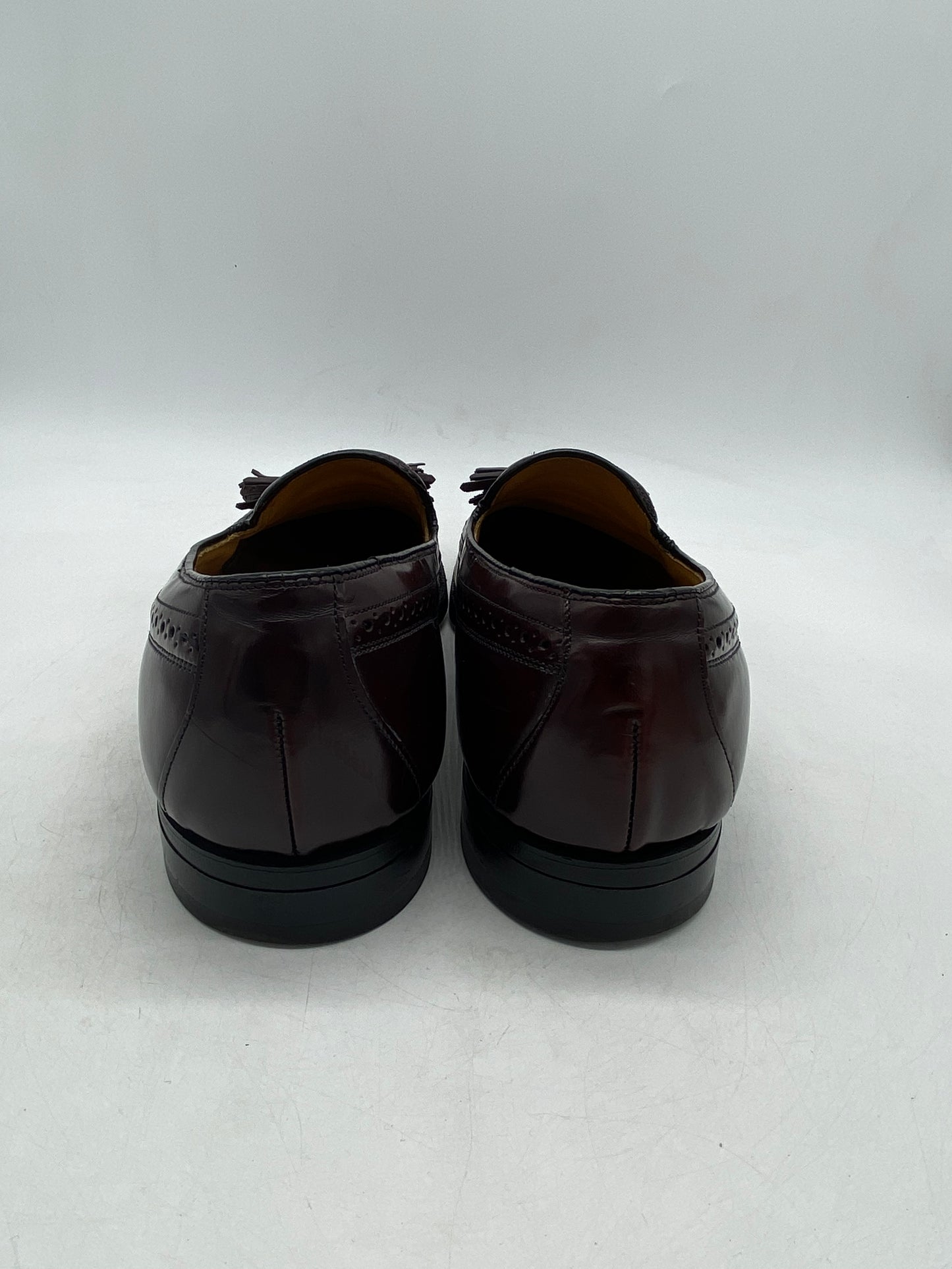 VTG Aristocrat Wingtip Bergundy Oxford Loafers Sz 9.5M/11W