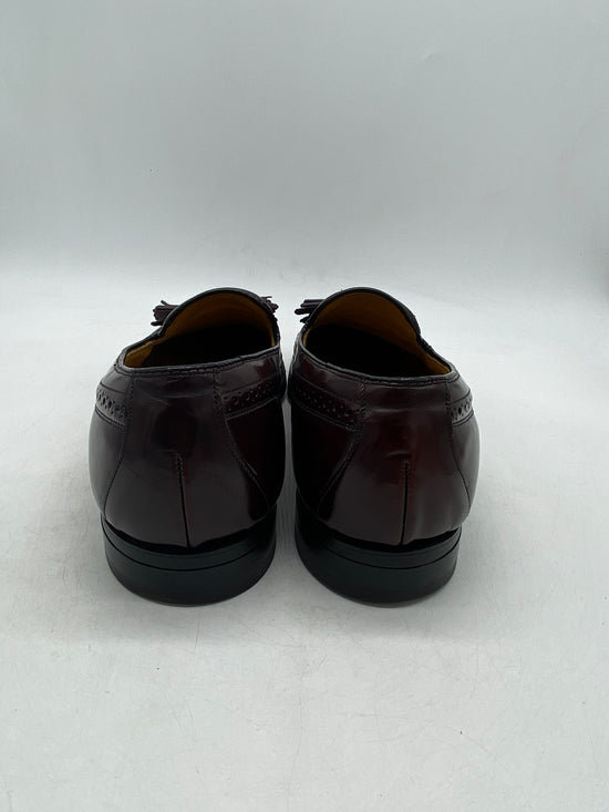 VTG Aristocrat Wingtip Bergundy Oxford Loafers Sz 9.5M/11W