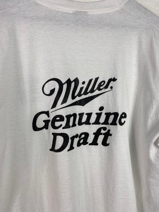 VTG Miller Genuine Draft Beer Tee Sz XL