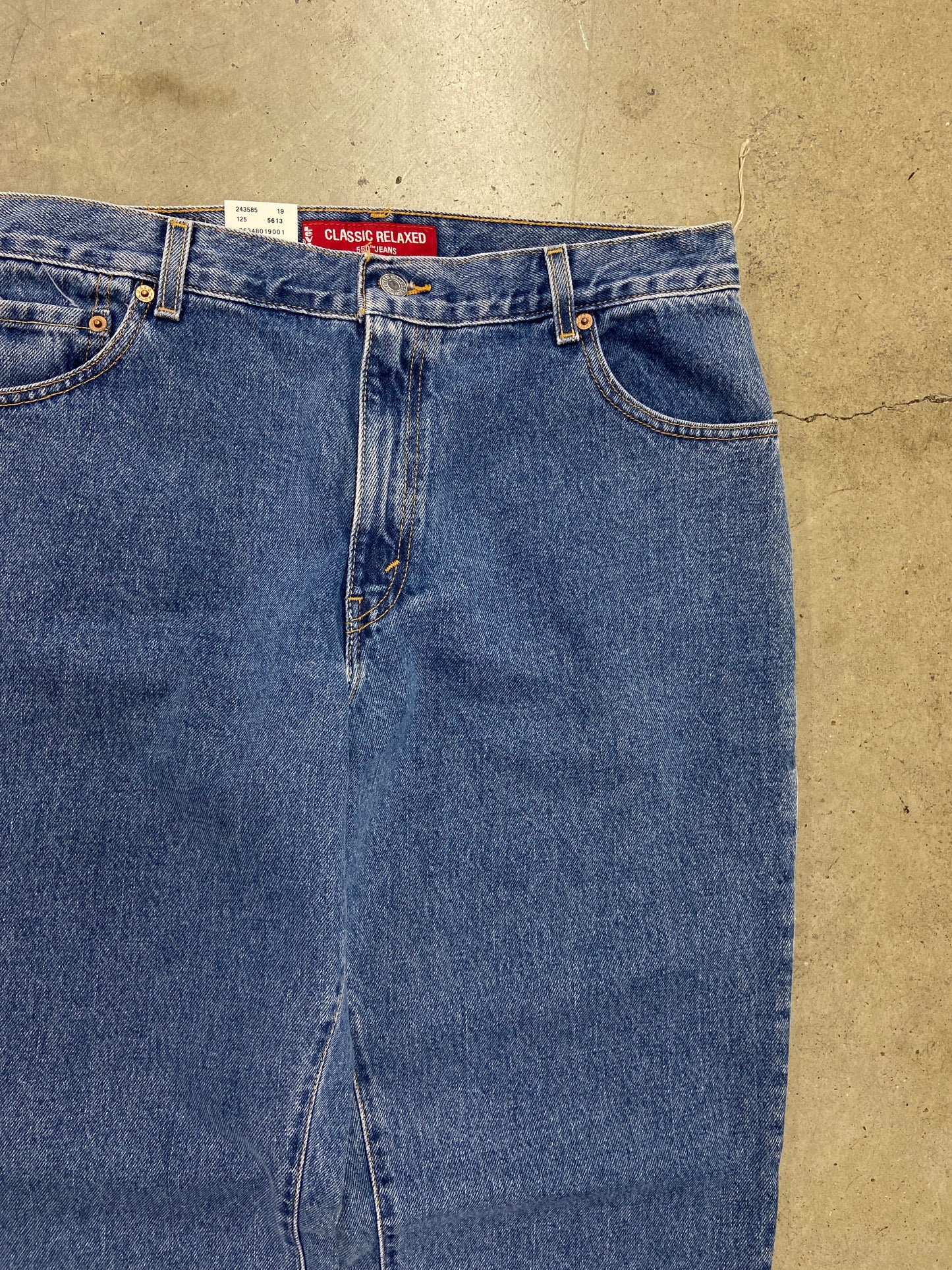 VTG Levi's Wmns 550 Deadstock Blue Denim Jeans Sz 32x31