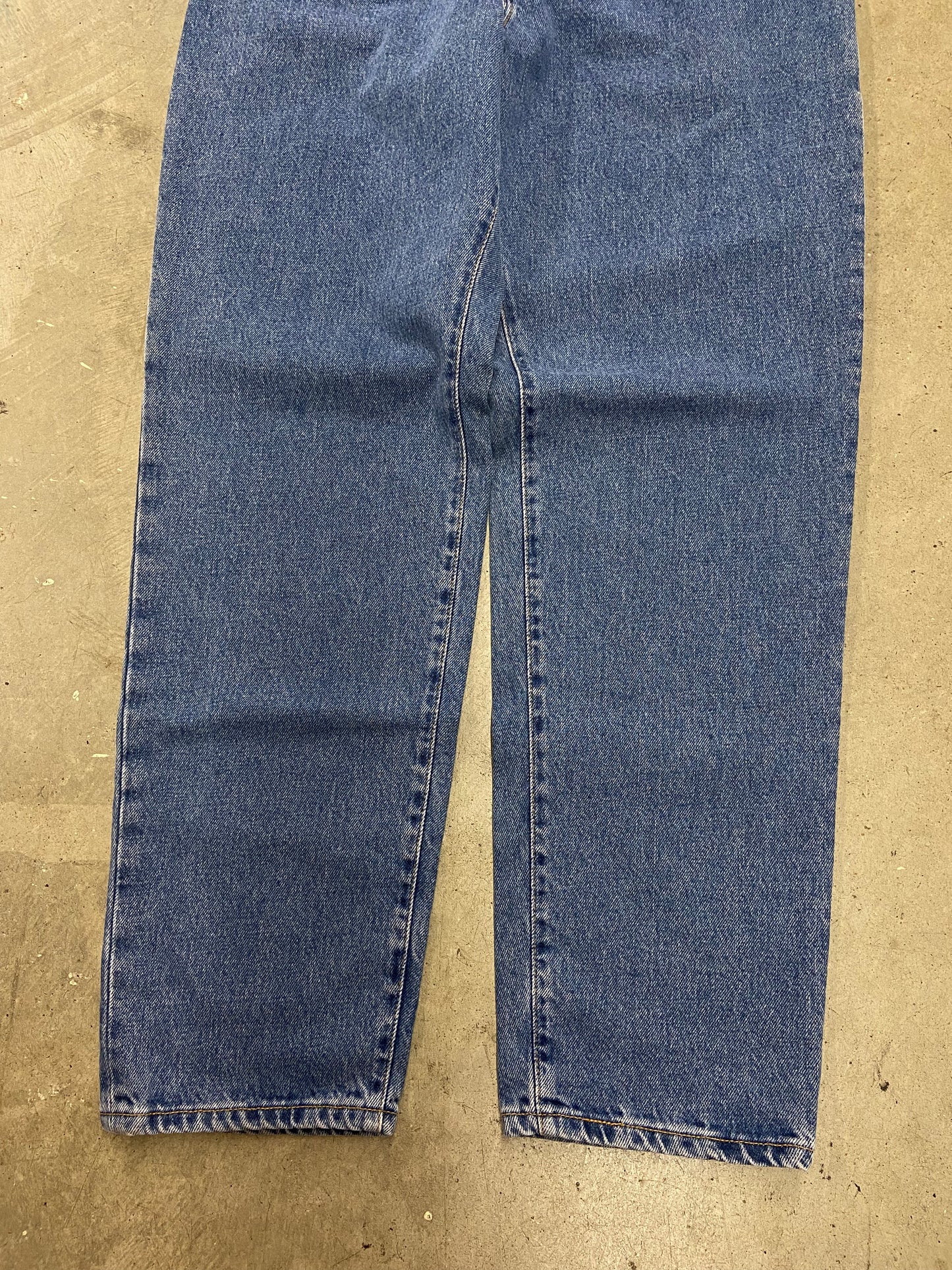 VTG Levi's Wmns 550 Deadstock Blue Denim Jeans Sz 32x31