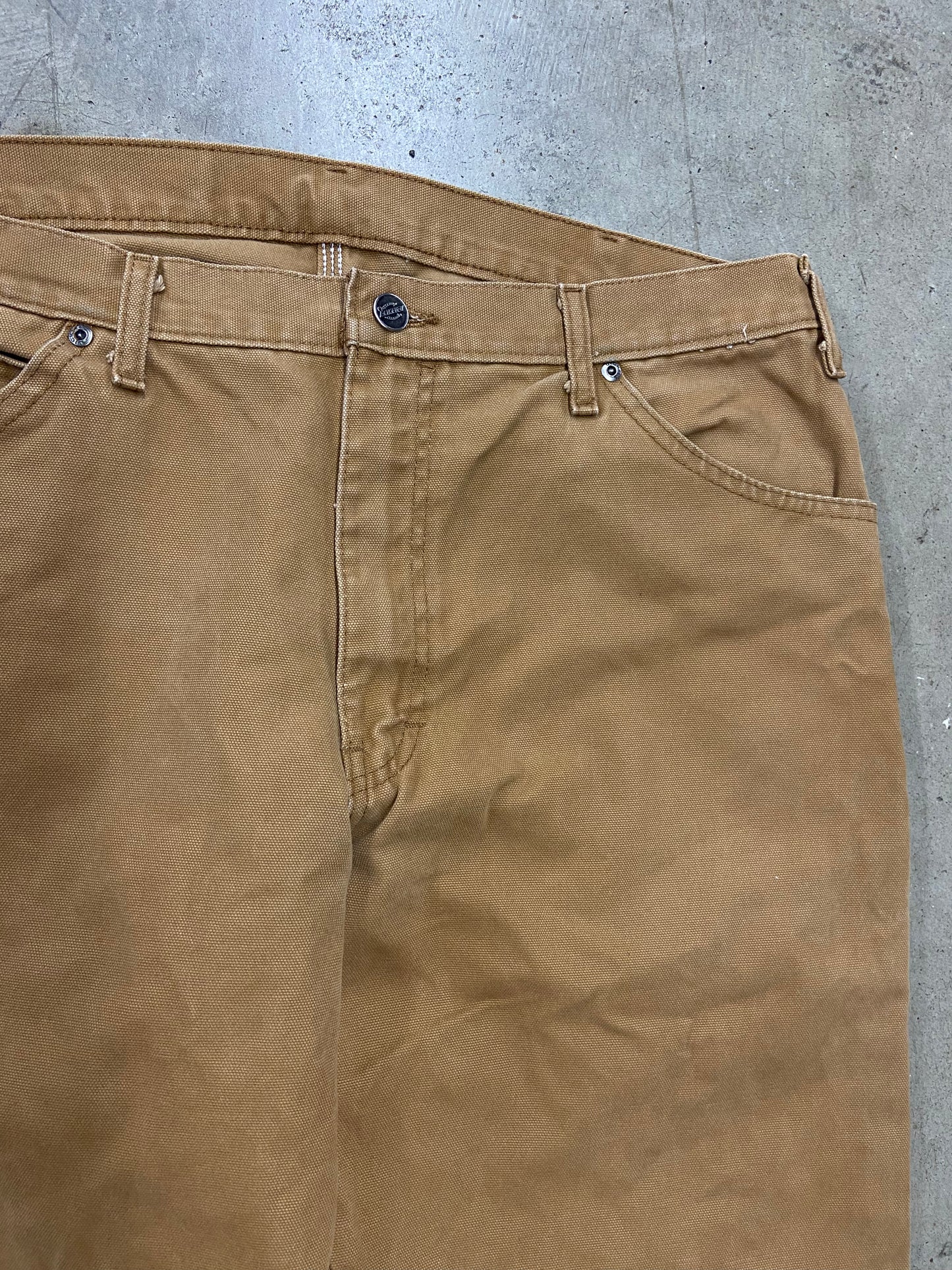 VTG Dickies Brown Carpenter Pants Sz 36x30