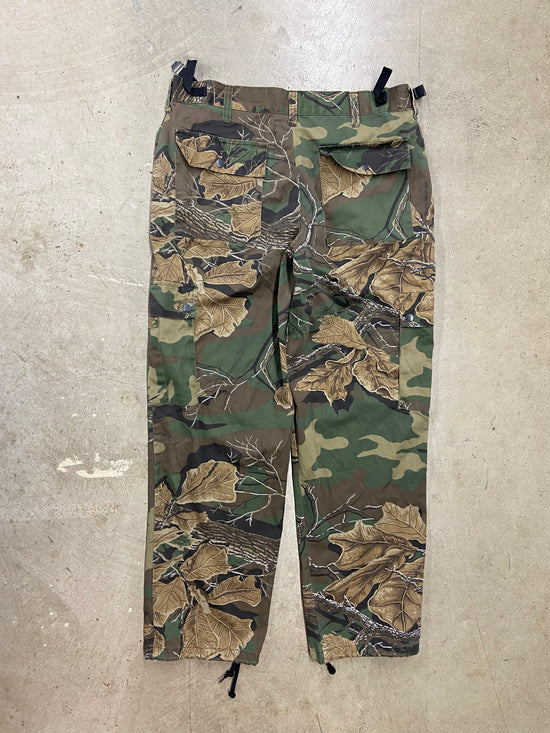 VTG Camo Woodland Plus Hunting Pants Sz 36x30