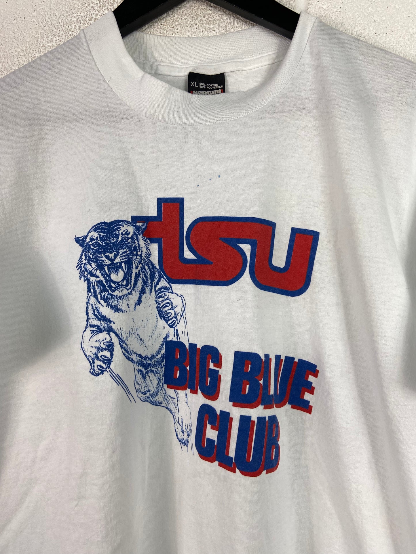 VTG TSU Big Blue Cub Tee Sz XL