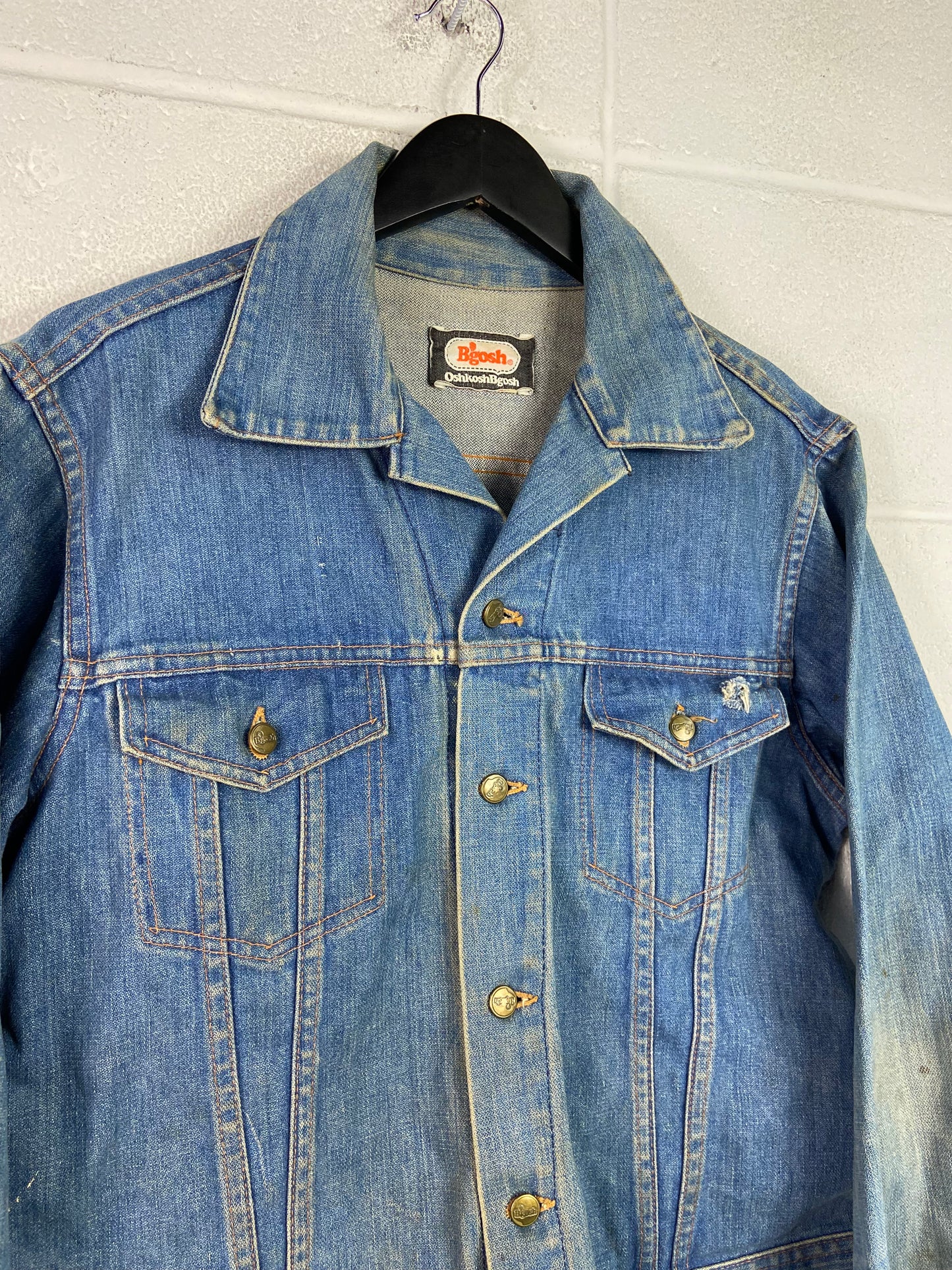 VTG Oshkoshbgosh Boxy Denim Jacket Sz M