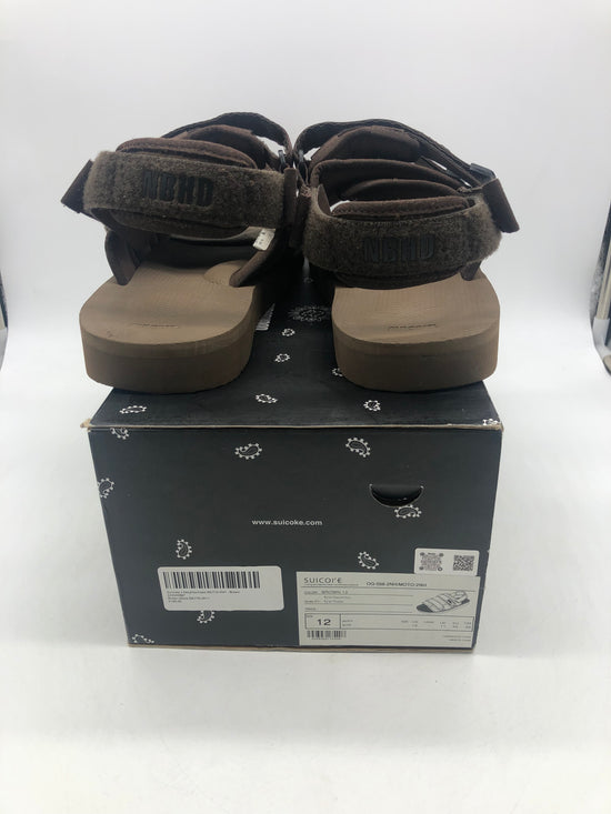 Preowned Suicoke x Neighborhood Moto Sandals Sz 12