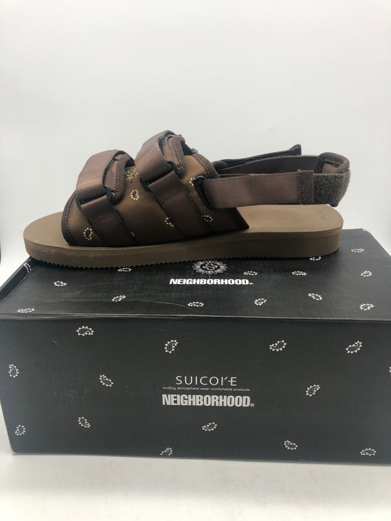 Preowned Suicoke x Neighborhood Moto Sandals Sz 12