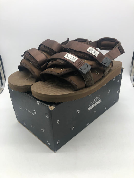 Preowned Suicoke x Neighborhood Moto Sandals Sz 12