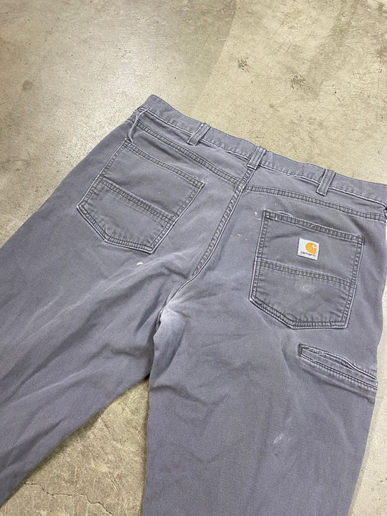 VTG Carhartt Relaxed Fit Gray Pants Sz 38x31