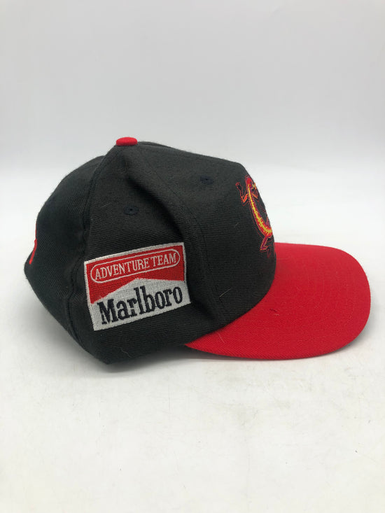 Vtg Marlboro Lizard Rock Strapback Hat