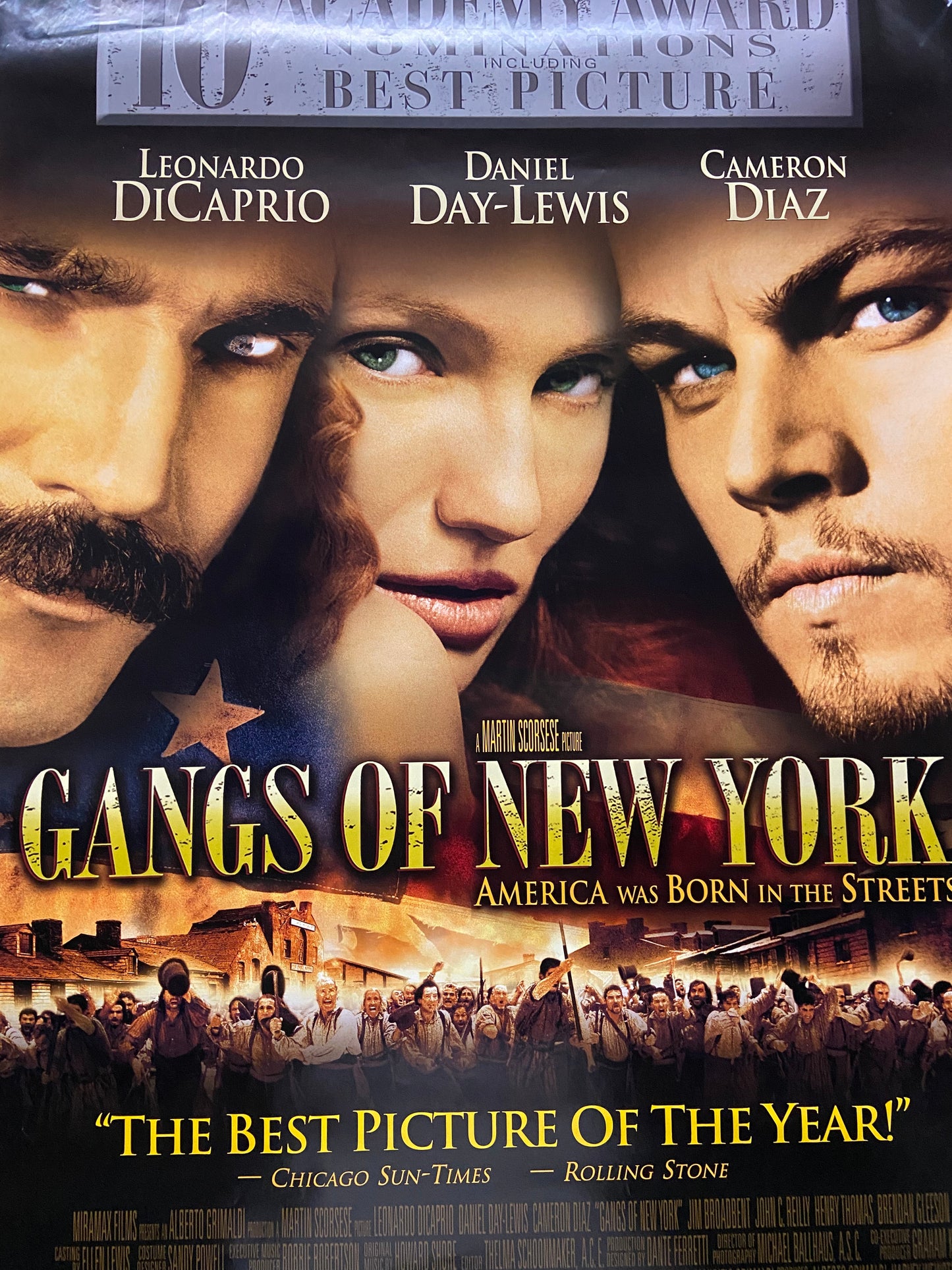 Y2K Gangs Of New York DVD Movie Poster