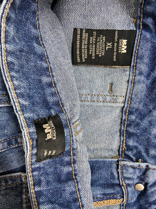 VTG I&M Cargo Flair Jeans Sz 36x30