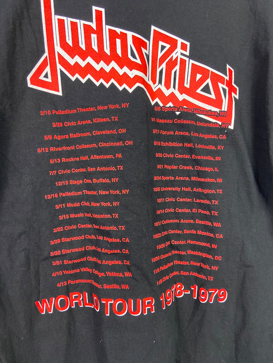 Y2K Judas Priest 78/79 World Tour Tee Sz XL