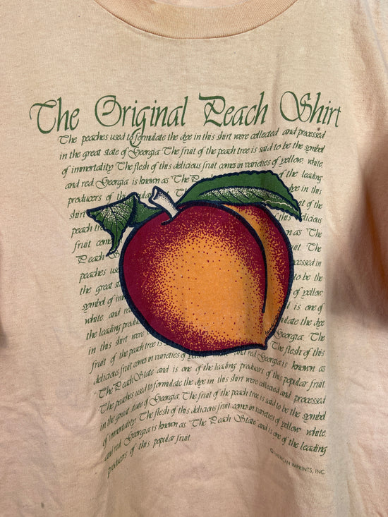 VTG The Original Peach Tee Sz XL