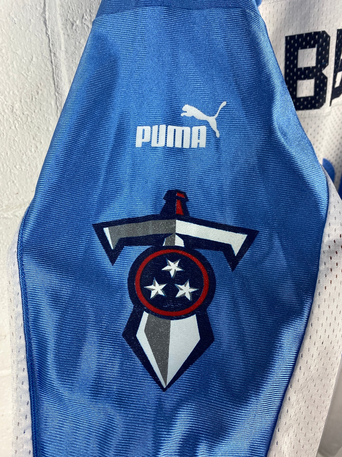 Y2K Tennessee Titans Blaine Bishop #23 White Puma Jersey Sz XL – Music City  Vintage