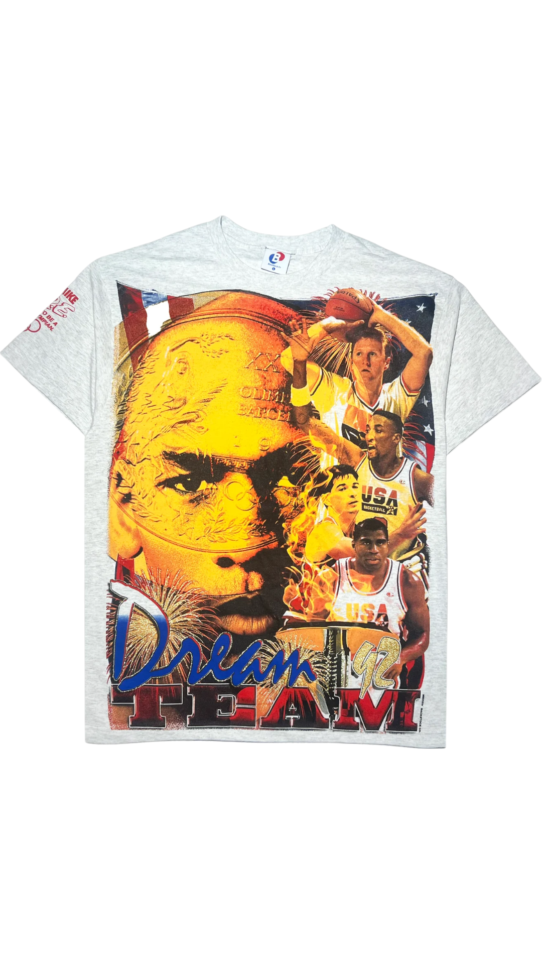 Backstock Co.Olympic DREAM TEAM 92' Bootleg Heather Tee