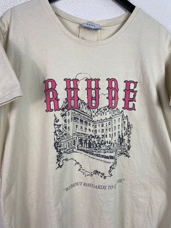 Preowned Rhude Without Rhegards to Expense Tee Sz L