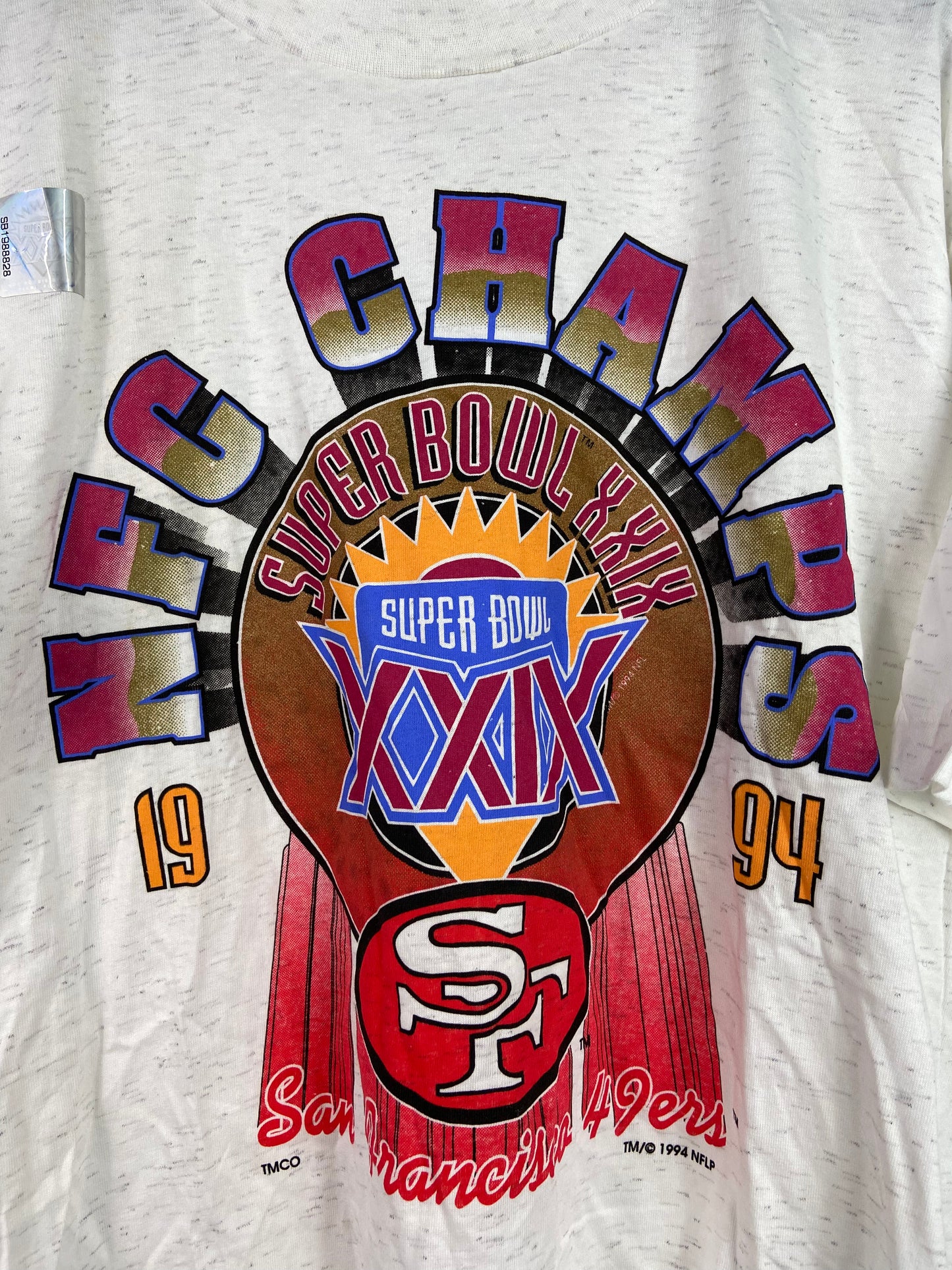 VTG San Francisco 49ers Super Bowl 24 Tee Sz L & XL